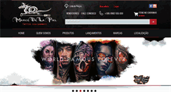 Desktop Screenshot of marcodelapiel.com